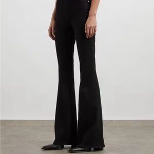 Frame Denim Black Le High Flare